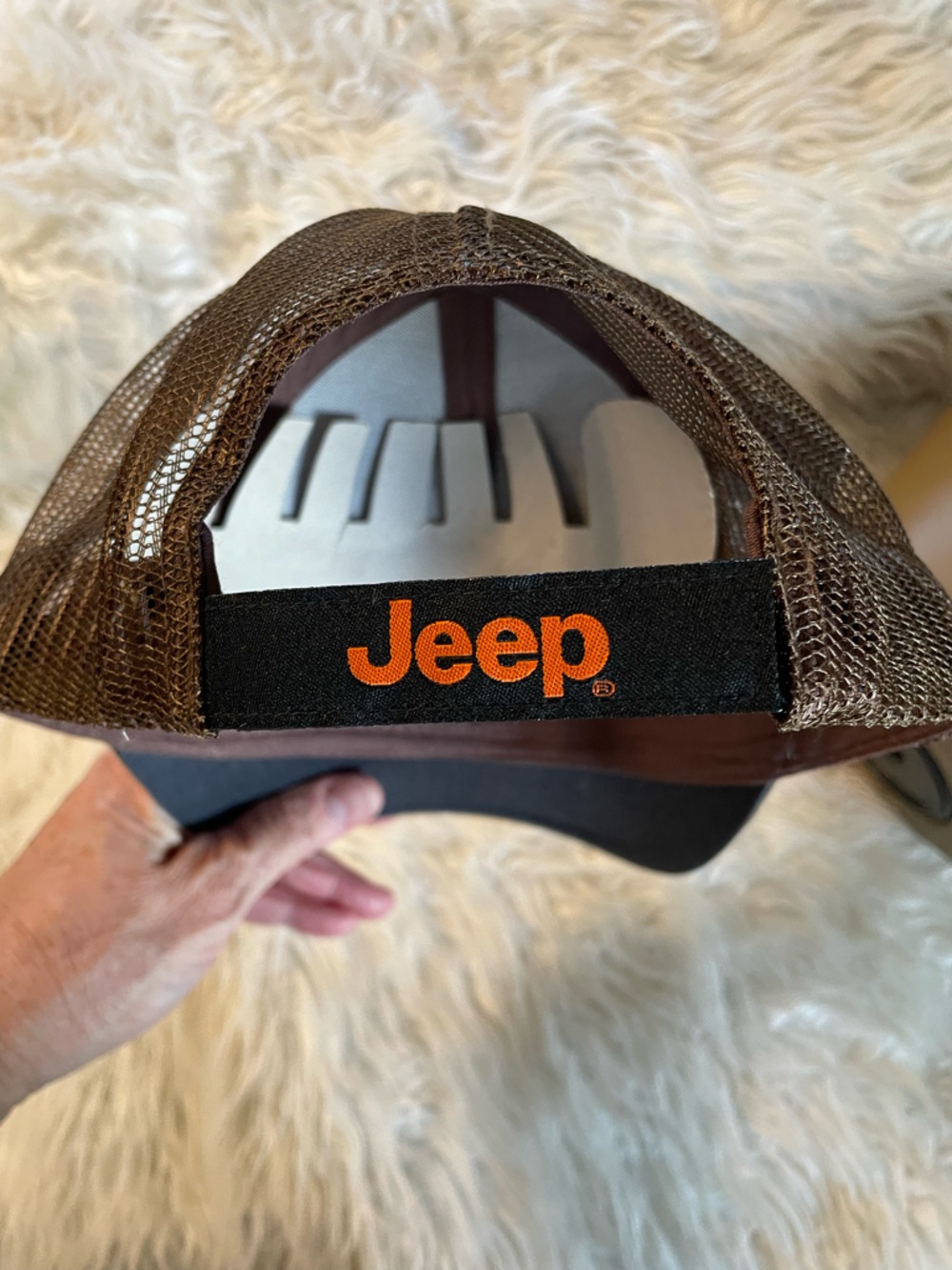 Jeep “4x4 Desert Rated” NWT Unisex Mesh Cap By Fiat Chrysler Automobiles - Picture 5 of 11